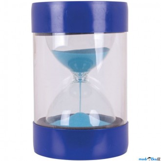 Dřevěné hračky - Přesýpací hodiny - MAXI 5 minut modré (Bigjigs)