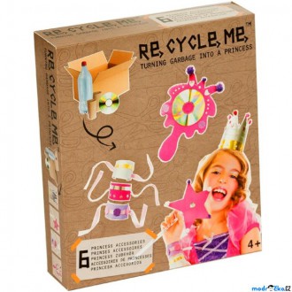 Dřevěné hračky - Kreativní sada - Re-cycle-me, Princezna