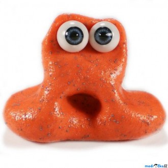 Ostatní hračky - Inteligentní plastelína - příšery, Oranžová