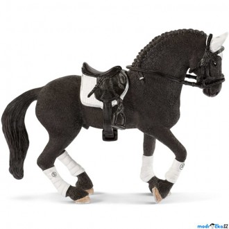 Ostatní hračky - Schleich - Kůň, Friský hřebec, jezdecký turnaj