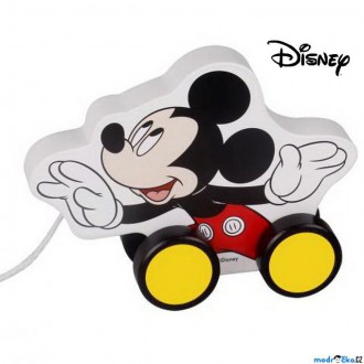 Dřevěné hračky - Tahací hračka - Mickey Mouse dřevěný (Disney Derrson)