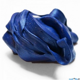Ostatní hračky - Inteligentní plastelína - supermagnetická, Modrá