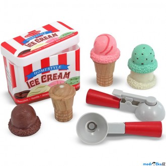 Dřevěné hračky - Prodejna - Set na kopečkovou zmrzlinu (M&D)