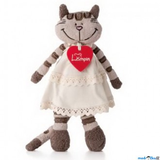 Ostatní hračky - Lumpin - Kočka Angelique v šatech, malá, 23cm