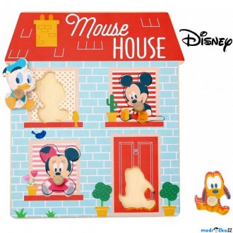 Puzzle a hlavolamy - Puzzle vkládací - Domeček pro nejmenší, 4ks (Disney Derrson)