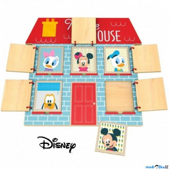 Puzzle a hlavolamy - Puzzle odkrývací - Trénujeme paměť s Mickeym (Disney Derrson)
