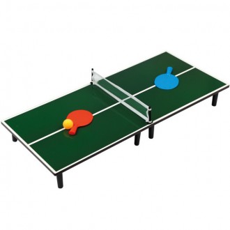 Dřevěné hračky - Stolní tenis - Zelený dětský 90x40cm (Bino)