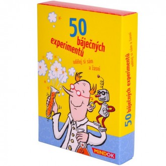 Ostatní hračky - Společenská hra - 50 báječných experimentů