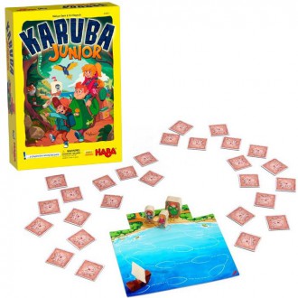 Dřevěné hračky - Společenská hra - Karuba junior (Haba)