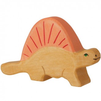 Dřevěné hračky - Holztiger - Dřevěný dinosaurus, Dimetrodon