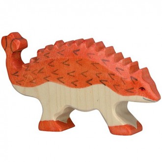 Dřevěné hračky - Holztiger - Dřevěný dinosaurus, Ankylosaurus