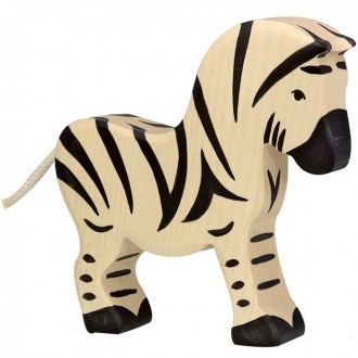 Dřevěné hračky - Holztiger - Dřevěné zvířátko, Zebra klisna