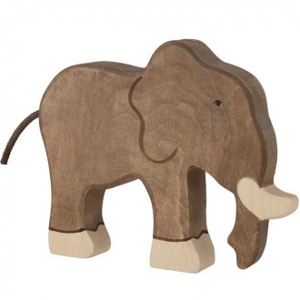 Dřevěné hračky - Holztiger - Dřevěné zvířátko, Slon