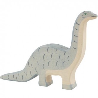 Dřevěné hračky - Holztiger - Dřevěný dinosaurus, Brontosaurus