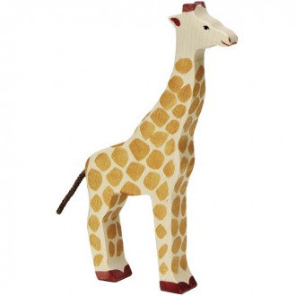 Dřevěné hračky - Holztiger - Dřevěné zvířátko, Žirafa samec