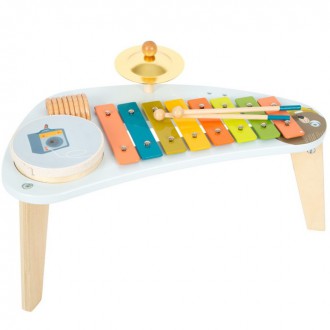 Dřevěné hračky - Hudba - Hudební stoleček, Groovy Beats (Small foot)