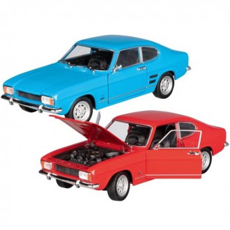 Ostatní hračky - Kovový model - Auto Ford Capri (1969), 1:24, 1ks