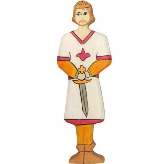 Dřevěné hračky - Holztiger - Dřevěný starověk, Postava princ