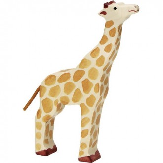 Dřevěné hračky - Holztiger - Dřevěné zvířátko, Žirafa samice