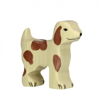 Dřevěné hračky - Holztiger - Dřevěné zvířátko, Pes hlídací štěně