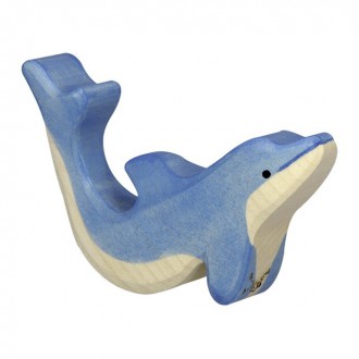 Dřevěné hračky - Holztiger - Dřevěné zvířátko, Delfín mládě