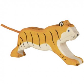 Dřevěné hračky - Holztiger - Dřevěné zvířátko, Tygr běžící