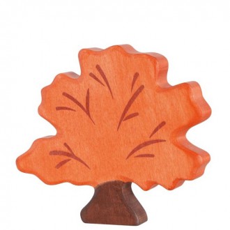 Dřevěné hračky - Holztiger - Dřevěný porost, Strom podzimní