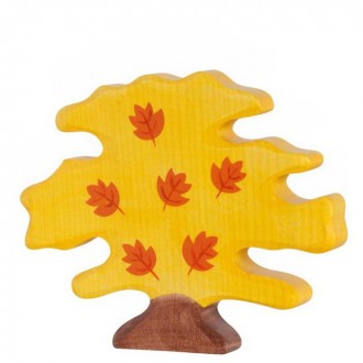 Dřevěné hračky - Holztiger - Dřevěný porost, Strom javor žlutý