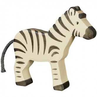 Dřevěné hračky - Holztiger - Dřevěné zvířátko, Zebra