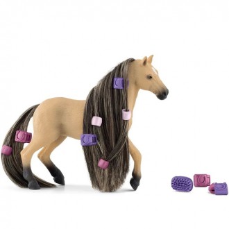 Ostatní hračky - Schleich - Kůň s česací hřívou, Andaluská klisna