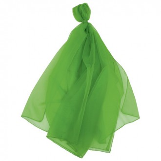 Na ven a sport - Žonglovací šátek - Šifonový zelený 140x140cm (Goki)