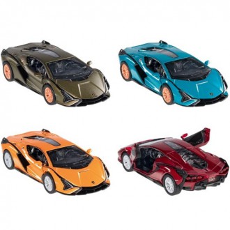 Ostatní hračky - Kovový model - Auto Lamborghini Sian FKP 37, 1:40, 1ks