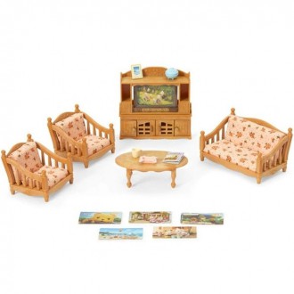 Ostatní hračky - Sylvanian Families - Nábytek, Obývací pokoj