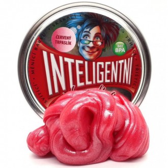 Ostatní hračky - Inteligentní plastelína - třpytící, Červený trpaslík
