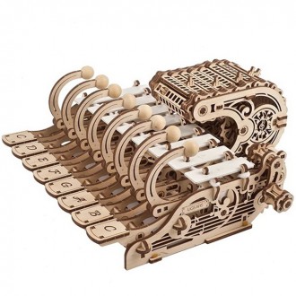 Stavebnice - 3D mechanický model - Mechanická celesta (Ugears)