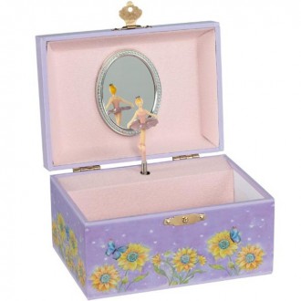 Ostatní hračky - Šperkovnice - Hrací skříňka, Víla fialková (Goki)