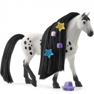 Ostatní hračky - Schleich - Kůň s česací hřívou, Knabstrupský hřebec