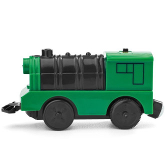Vláčkodráhy - Vláčkodráha mašinka - Elektrická s pohonem, Zelená (Woody)