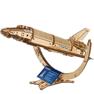 Stavebnice - 3D mechanický model - NASA Vesmírný raketoplán (Ugears)