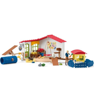Ostatní hračky - Schleich - Farma, Hotel pro domácí mazlíčky