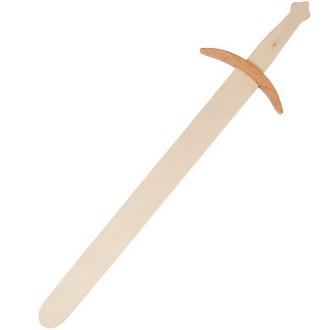 Dřevěné hračky - Dětská zbraň - Dřevěný meč rytířský (Fauna)