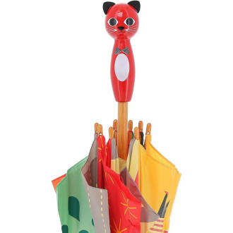 Dřevěné hračky - Deštník dětský - Kočička (Vilac)