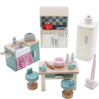 Dřevěné hračky - Nábytek pro panenky - Kuchyň Daisylane (Le Toy Van)
