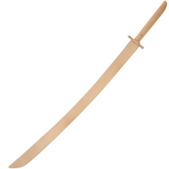 Dřevěné hračky - Dětská zbraň - Dřevěný samurajský meč (Fauna)