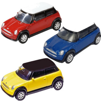 Ostatní hračky - Kovový model - Auto Mini Cooper (2001), 1:60, 1ks