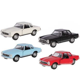 Ostatní hračky - Kovový model - Auto Mercedes-Benz 230SL (1963), 1:34-39, 1ks