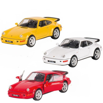 Ostatní hračky - Kovový model - Auto Porsche 911 Turbo, 1:34-39, 1ks