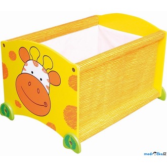 JIŽ SE NEPRODÁVÁ - Krabice na hračky - Žirafa žlutá (I’m Toy)