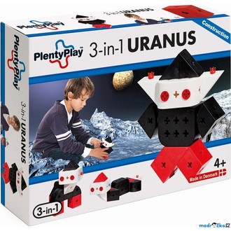 JIŽ SE NEPRODÁVÁ - Plenty Play Construction - Stavebnice, 3-in-1 Uranus