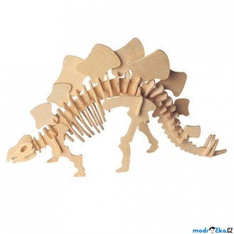 Puzzle a hlavolamy - 3D Puzzle přírodní - Stegosaurus